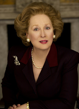 Meryl Streep nei panni di Margaret Thatcher