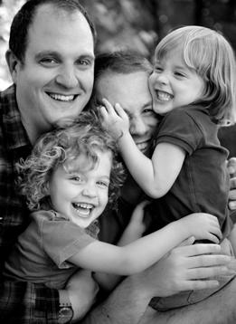 Claudio Rossi Marcelli: È più difficile avere tre figli che essere due papà Claudio Rossi Marcelli: È più difficile avere tre figli che essere due papà