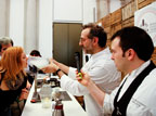 Massimo Bottura, chef tristellato, protagonista di uno showcooking nella scorsa edizione