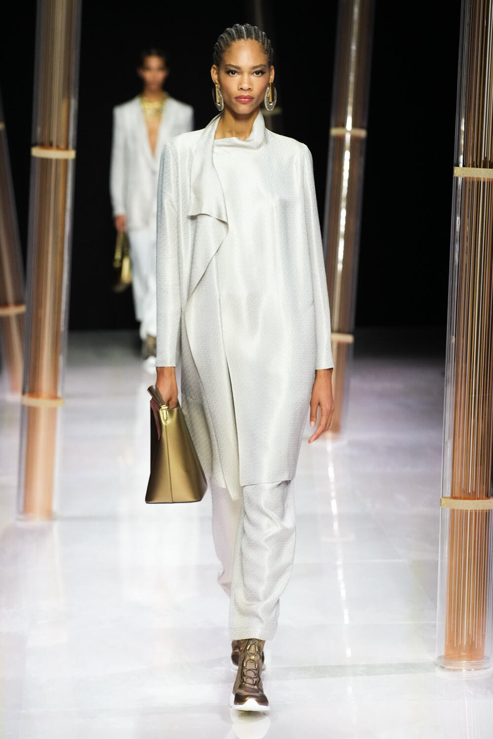 Sfilata Scarpe Da Smoking Armani Armani Occhiali Collezione