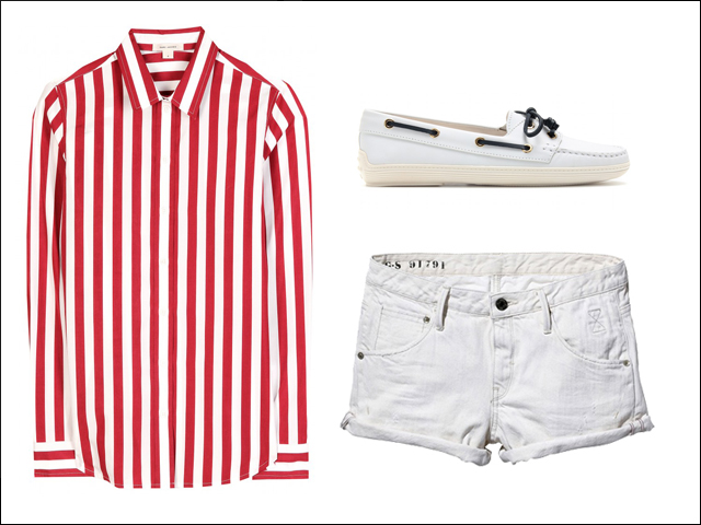 Da sinistra: Marc Jacobs, Tod's, G-Star Raw