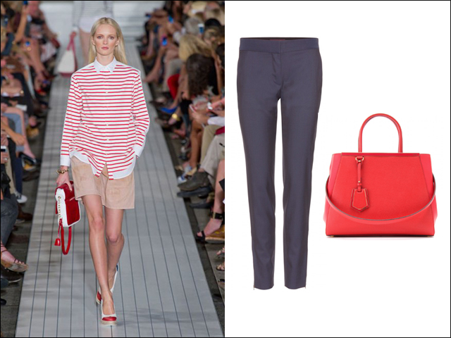 Da sinistra: Tommy Hilfiger, Stella McCartney, Fendi
