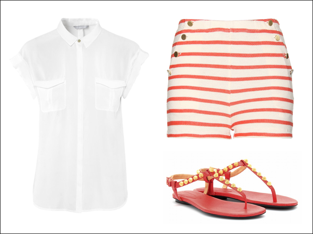 Da sinistra: H&M, By Malene Birger, Balenciaga