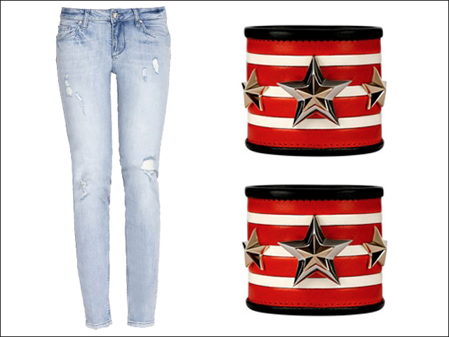 Da sinistra: Liu Jo, Givenchy by Riccarco Tisci