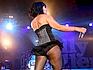 Lily Allen: calza smagliata