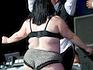 Beth Ditto: mutande a vista
