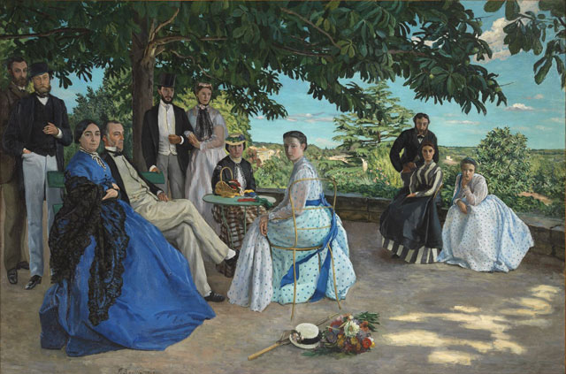 Frédéric Bazille (1841-1870) Réunion de famille, 1867