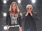 Eva e Roberto Cavalli. Sotto, la nuova boutique Roberto Cavalli a Vienna. 